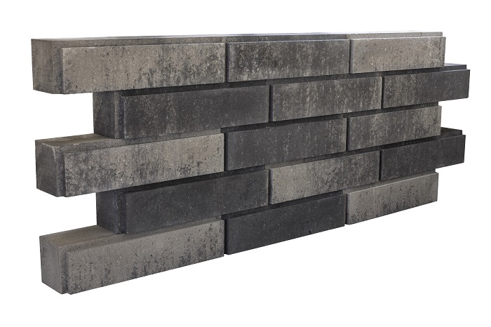 Allure Block Linea Gothic, 60x15x15 cm, met schijnvoeg, biels, bielzen, beton, redsun 